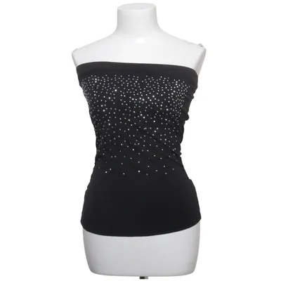 Tube top (Black) from Amisu Cotton, Elastane
