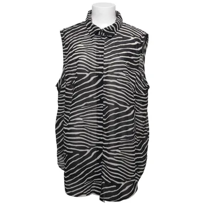 Topp (Svart, Vit) från H&M Polyester