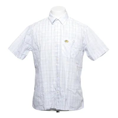 Short sleeve shirt (White, Blue) from Encore Cotton
