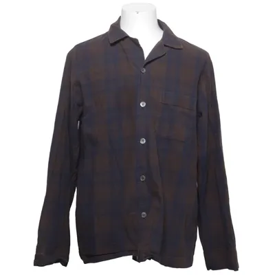 Pyjamasskjorta (Brun, Blå) från Arket Bomull