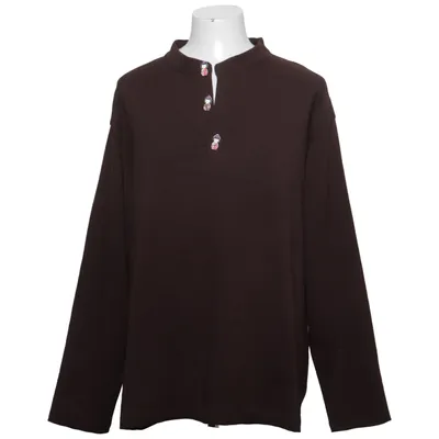 T-shirt manches longues (Marron) de Coofandy Polyester
