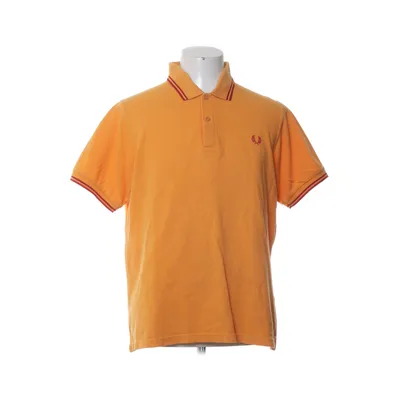 Pikétröja (Gul, Röd) från Fred Perry Bomull