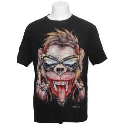 T-shirt (Black) from Rock Chang Cotton