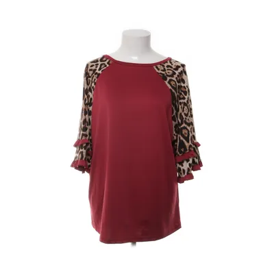 Top (Bruin, Rood) van Emery Rose Elastaan, Polyester