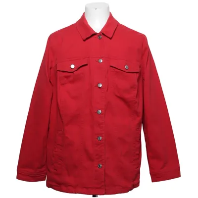 Denim jacket (Red) from BPC Selection Cotton, Elastane