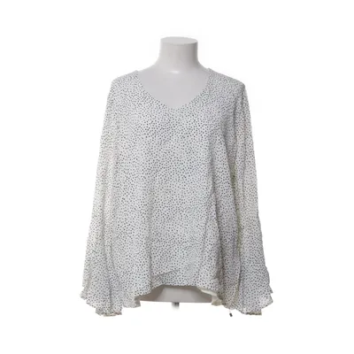 Blouse (White, Black) from Rosebud Viscose
