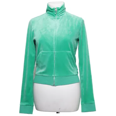 Fleecejakke (Grøn) fra Juicy Couture Elastan, Polyester