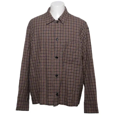 Overshirt (Brown, Blue) from Arket Cotton