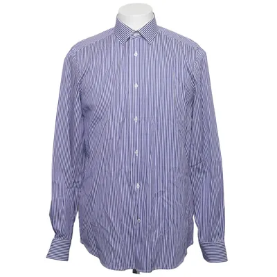 Shirt (Blue, White) from Robert Graham Cotton