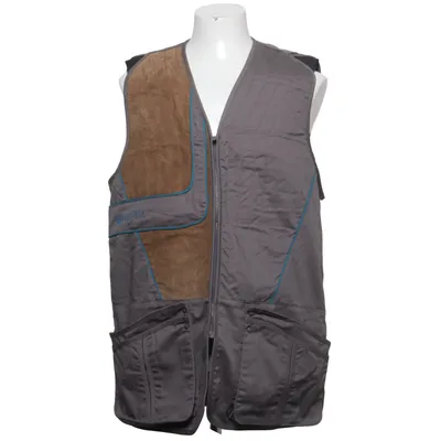 Outer vest (Gray, Brown) from Beretta Cotton, Leather, Polyester