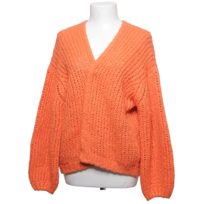 Cardigan (Oranje) van Oui Acryl, Mohair, Polyamide, Wol