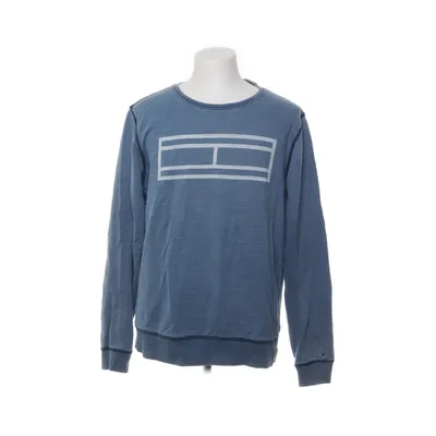 Collegetröja (Blå) från Hilfiger Denim Bomull, Elastan