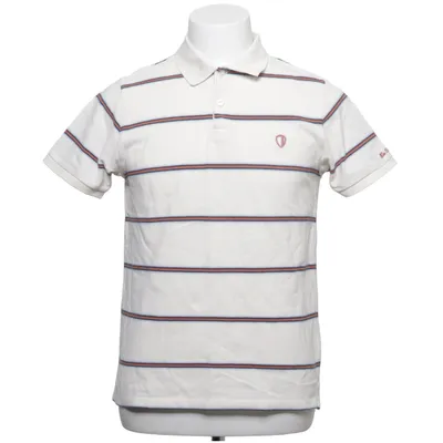 Pikétröja (Vit, Blå, Orange) från Ben Sherman Bomull