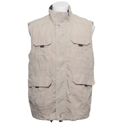 Outdoor vest (Beige) van Roberto Jeans Katoen, Polyester
