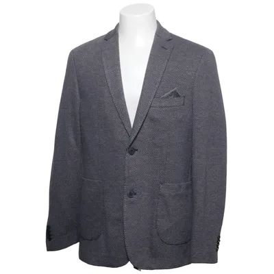 Blazer (Grijs) van Finshley & Harding Gerecycled polyester, Viscose