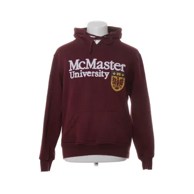 Huvtröja (Röd) från Varsity Bomull, Polyester