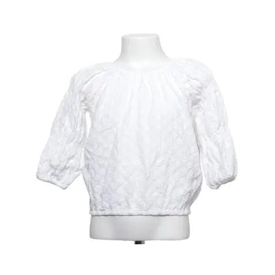 Bluse (Hvid) fra Zara Bomuld
