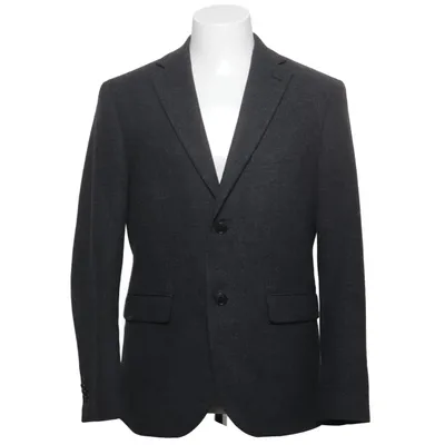 Blazer (Grå) fra Brothers Polyester, Viscose, Uld