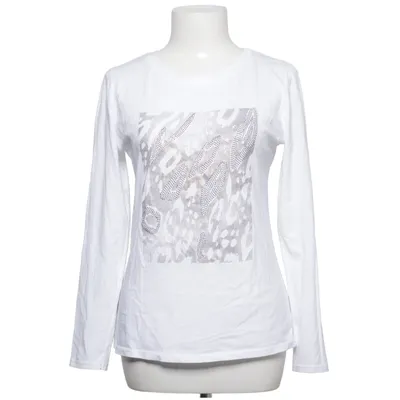 Långärmad t-shirt (Vit, Grå) från Azara