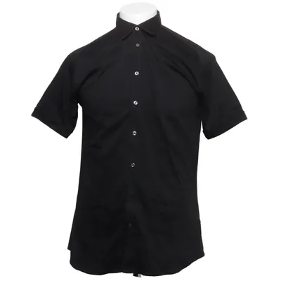 Kortärmad skjorta (Svart) från Desoto Bomull