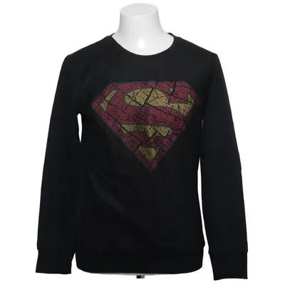 Sweatshirt (Noir) de Superman Coton, Polyester