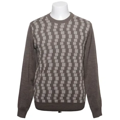 Sweater (Brun, Beige) fra Bytom Akryl, Merinould