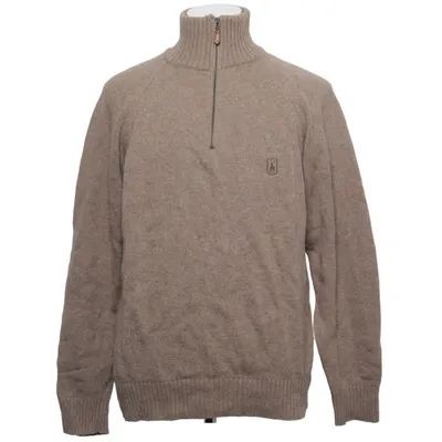 Pull-over (Zip Neck) de Deerhunter Polyamide, Laine