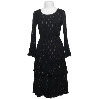 Jurk (Zwart, Zilver) van Rich & Royal Metallvezel, Polyester, Viscose