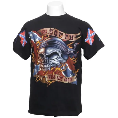 T-shirt (Zwart, Meerkleurig) van Heavy Metal Katoen