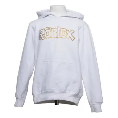 Huvtröja (Vit) från Roblox Bomull, Polyester