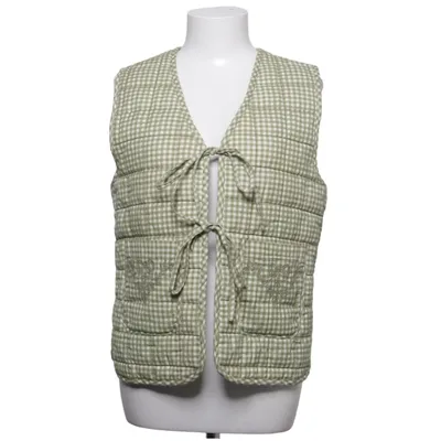 Ytterväst (Grön, Vit, Rosa) från Damson Madder Ekologisk bomull, Polyester