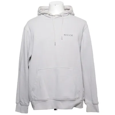 Sweat à capuche (Gris) de Nicce Coton, Polyester
