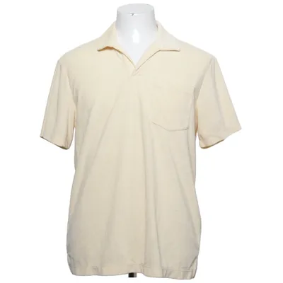 Polotrøje (Gul) fra H&M Man Bomuld, Polyester