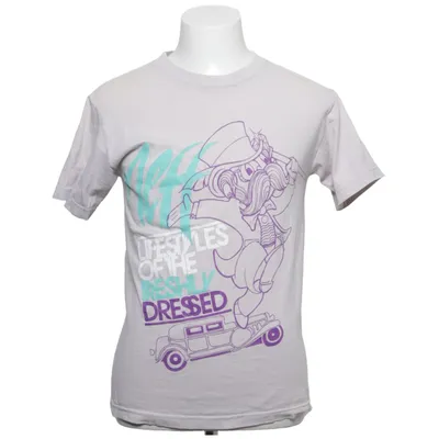T-shirt (Beige, Multicolored) from Neff Cotton