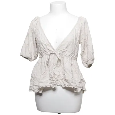 Crop top (Beige) från Bik Bok Linne, Viskos