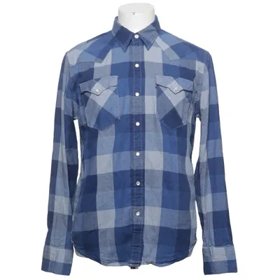 Skjorte (Blå, Grå) fra Levi Strauss & Co Bomuld