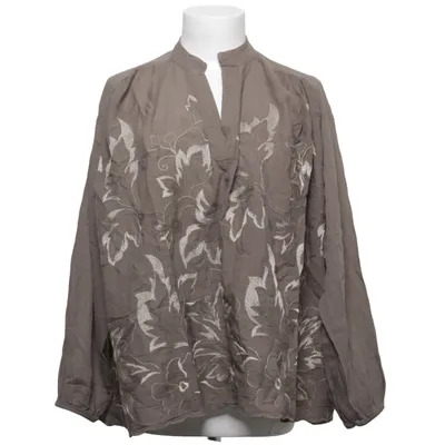 Blouse (Marron, Beige) de Lens Coton