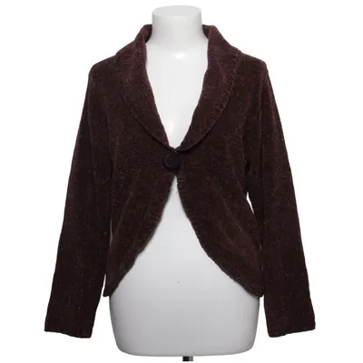 Cardigan (Brown, Multicolored) from EWM Acrylic, Polyester