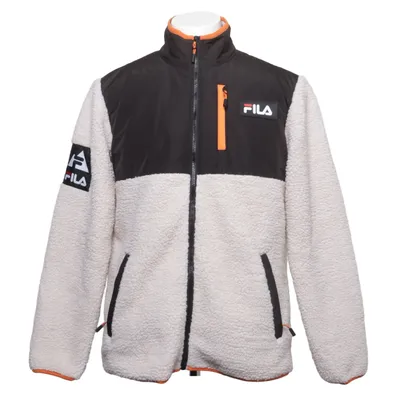 Fleecejakke (Beige, Sort, Orange) fra Fila