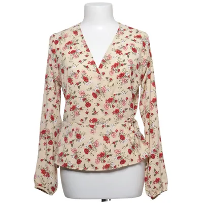 Wikkelblouse (Beige, Meerkleurig) van Busem