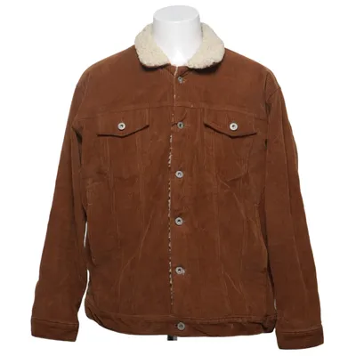 Jacket (Brown) from Naked & Famous Cotton, Polyester