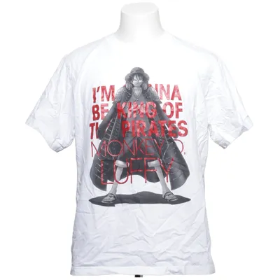 T-shirt (Blanc, Multicolore) de Uniqlo Coton