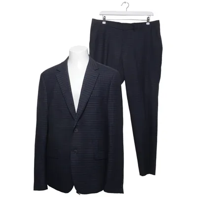 Kostym (Blå, Brun) från Bruun & Stengade Elastan, Polyester, Ull