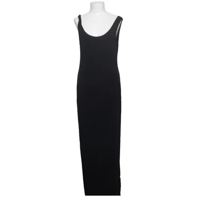 Långklänning (Svart) från Boohoo Tall Elastan, Viskos
