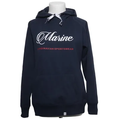 Capuchon sweater (Blauw) van Marine Scandinavian Sportswear Katoen, Polyester