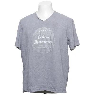 T-shirt (Gris) de Kariban Coton, Viscose