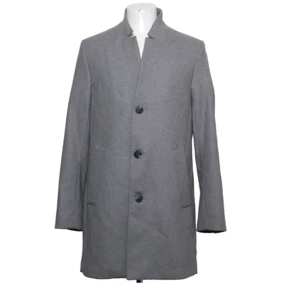 Manteau (Gris) de H&M Man Laine, Polyester, Acrylique, Polyamide, Viscose
