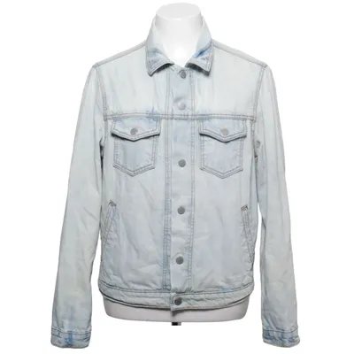 Denim jacket (Blue, White) from Mango Man