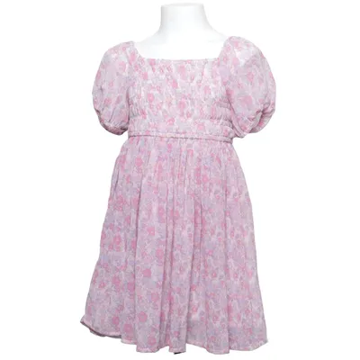 Klänning (Rosa, Flerfärgad) från KappAhl Bomull, Polyester