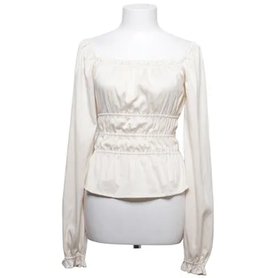 Bluse (Beige) fra Bubbleroom Polyester